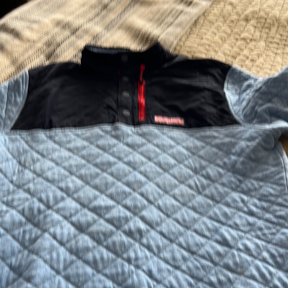 vineyard vines soft quilt pullover 1/4 zip
